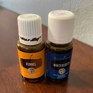Young Living Fennel & Wintergreen Essential Oils 15 ml